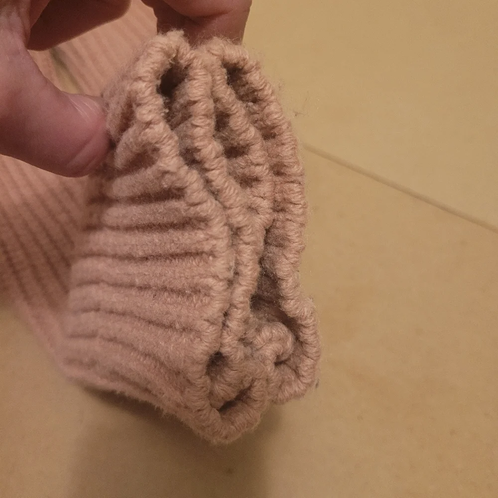 Banana Republic chunky knit cardigan  long sweater wool blend Medium - Picture 8 of 8